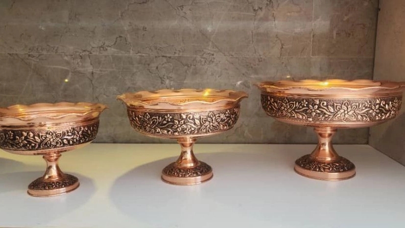 کارگاه ظروف مسی در زنجان